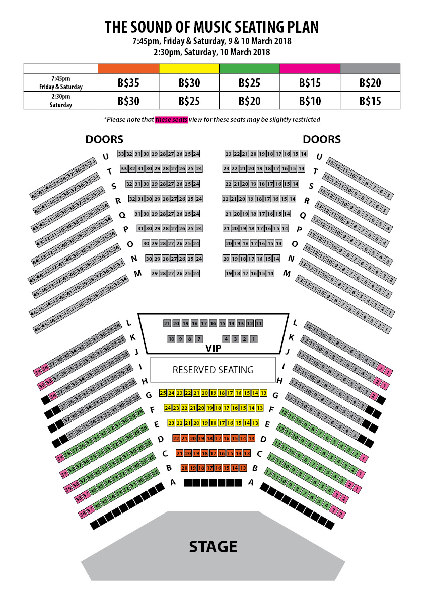 The Sound of Music - How to buy tickets — Jerudong International School